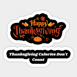 Thanksgiving Tee Sticker